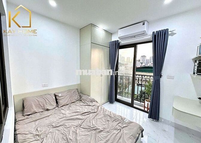 Siêu phẩm CCMN 1n1k 35m2 Xịn sò. Full đồ, ban công thoáng tại Cự Lộc