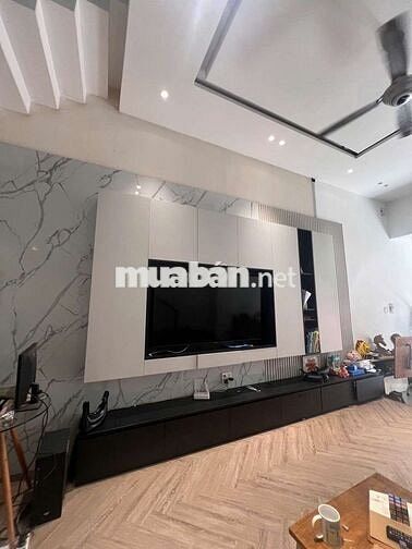 NHÀ KHU BÊN SÔNG HBC, 1TRỆT 1LỬNG 2LẦU 90M2 3PN 3WC GẦN GIGAMALL, PVĐ