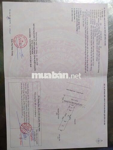 Cần bán đất ở mặt tiền ở xã phi thông (cũ), nay phường vĩnh thông mới