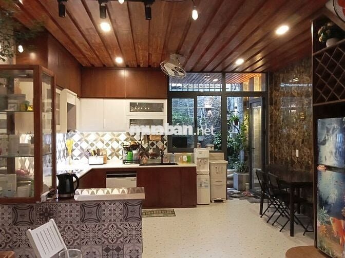 Bán nhà mặt tiền Lê Cơ. Ngang 4.5m. Nhà kỹ sư thiết kế full nội thất