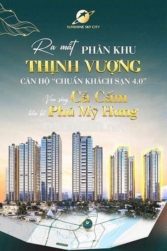 CƠ HỘI CHỈ CÓ 1, 75 TRIỆU/m2 NGAY TRUNG TÂM QUẬN 7. SUNSHINE SKY CITY🔥