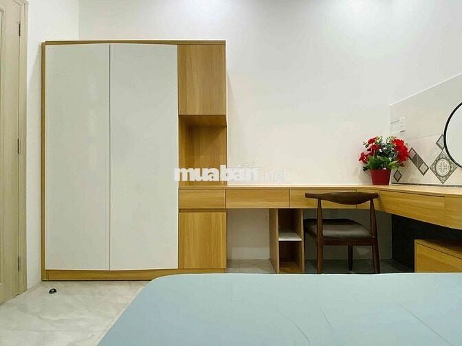 Căn hộ 1 phòng ngủ cho thuê – Gần sân bay, bệnh viện, chợ Full cao cấp