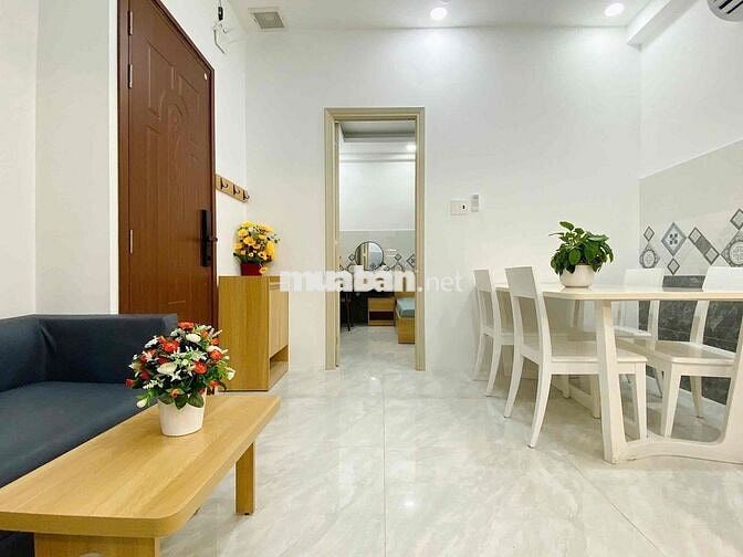 Căn hộ 1 phòng ngủ cho thuê – Gần sân bay, bệnh viện, chợ Full cao cấp