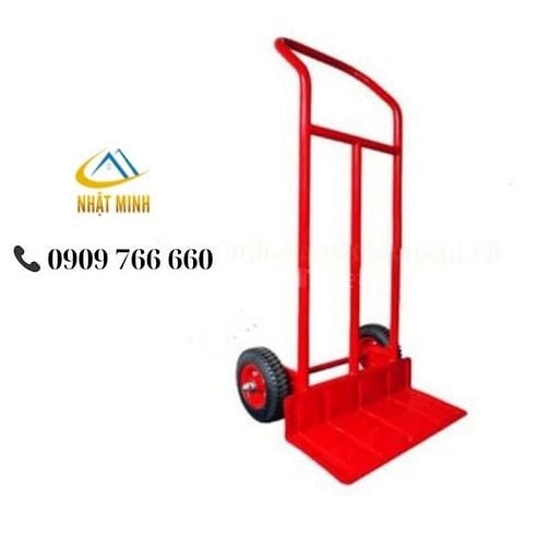 xe đẩy hàng inox, xe đẩy hàng sắt sơn tĩnh điện, tay gấp