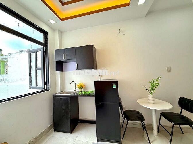 STUDIO MỚI - FULL NỘI THẤT - CỬA SỔ TRỜI - NGÃ TƯ BẢY HIỀN