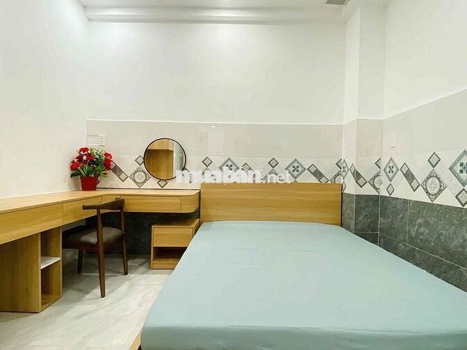 Căn hộ 1 phòng ngủ cho thuê – Gần sân bay, bệnh viện, chợ Full cao cấp