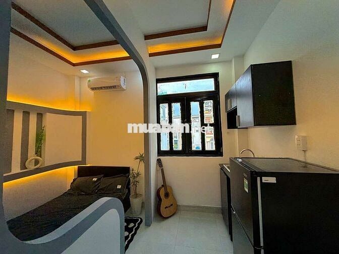 STUDIO MỚI - FULL NỘI THẤT - CỬA SỔ TRỜI - NGÃ TƯ BẢY HIỀN