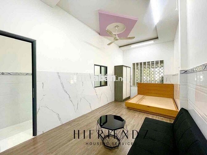 CĂN HỘ 1 PHÒNG NGỦ TÁCH BẾP FULL NỘI THẤT NGAY GẦN NGÃ TƯ BỐN XÃ