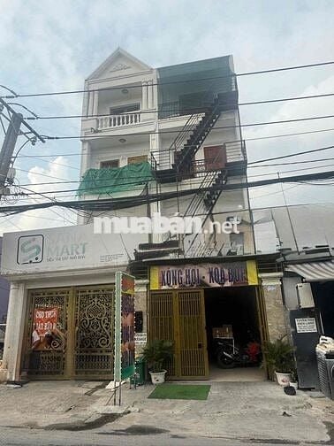 MẶT TIỀN SIÊU ĐẸP 3 TẦNG HT13 NGAY CHỢ HIỆP THÀNH 4X18 GIÁ SIÊU RẺ