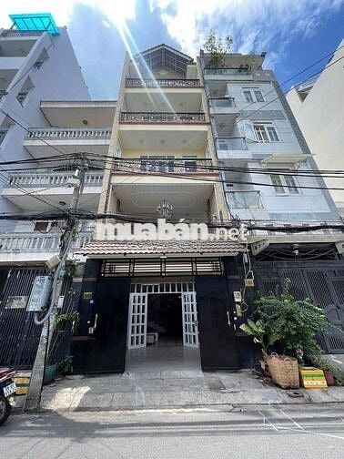 Cho thuê nhà mặt tiền đường Nguyễn Xuân Khoát, dt 4,8x25 trệt 4 lầu