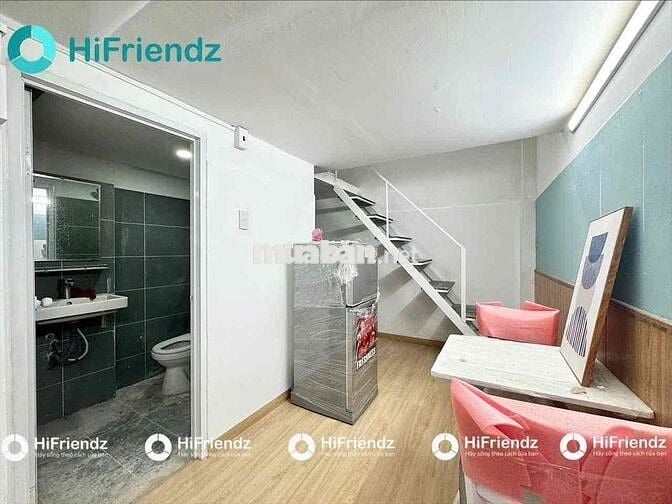 Căn Hộ Gác Cao 1m5 New 100% Full Nội Thất Rộng 27m2 Ngay Chợ Bàn Cờ Q3