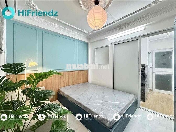 Căn Hộ 1PN Tách Bếp BanCol Máy Giặt Riêng Rộng 40m2 Ngay Chợ Bàn Cờ