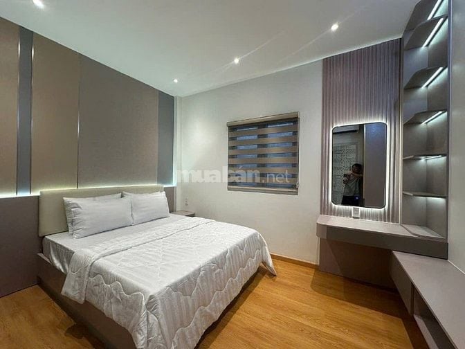 Nhà 3 Lầu Mặt tiền hẻm 12m kinh doanh tuyệt đẹp Cao cấp Huỳnh Văn Nghe