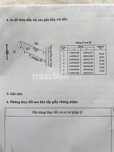 Chính chủ bán đất 1087.9m2, 2,2 tỷ tại Tân Minh, Hàm Tân, Bình Thuận