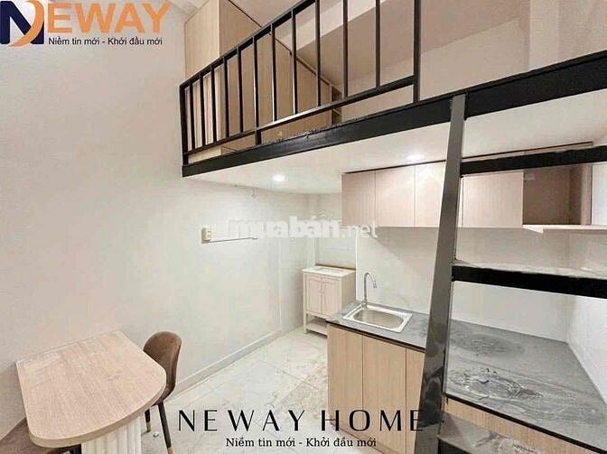 CHO THUÊ CHDV DUPLEX BAN CÔNG MỚI 100% FULL NỘI THẤT