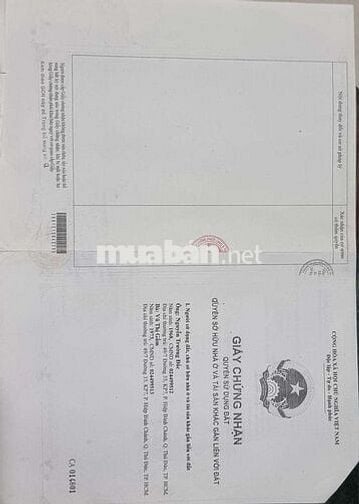 Bán nhà ở Thủ Đức, sổ riêng, đầy đủ pháp lý