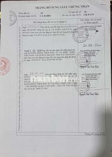 Bán nhà ở Thủ Đức, sổ riêng, đầy đủ pháp lý