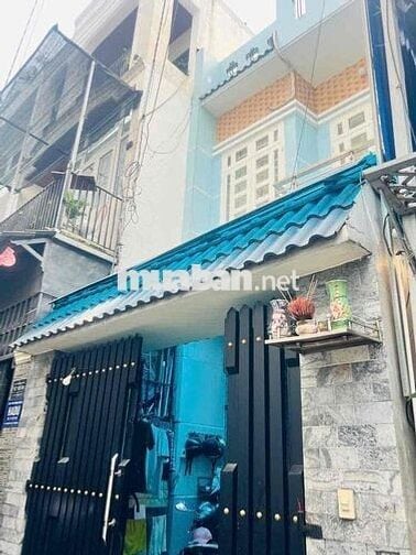 BÁN NHÀ 1 TRỆT 1 LẦU ĐÚC KIÊN CỐ - HẺM OTO NGUYỄN THỊ KIỂU TÂN THỚI HI