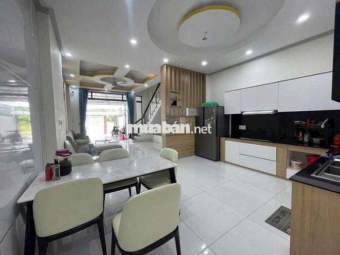 Nhà Phú Mỹ Gần KDC Hiệp Thành 3 , Mặt tiền DX Nhựa 1 trệt 1 lầu full n