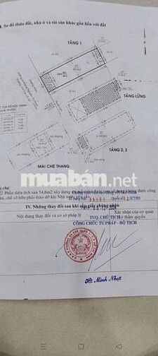 Nhà 4 tầng mặt tiền đường số 5 kdc cao lỗ p4 q8 DT 4 x 15m 3 lầu