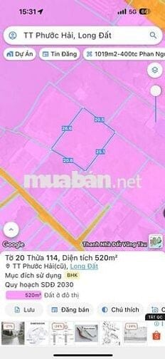 🔺ĐẤT NGHỈ DƯỠNG CÁCH QUẢNG TRƯỜNG PHƯỚC HẢI CHỈ 1,3KM

✅DT 520m2
