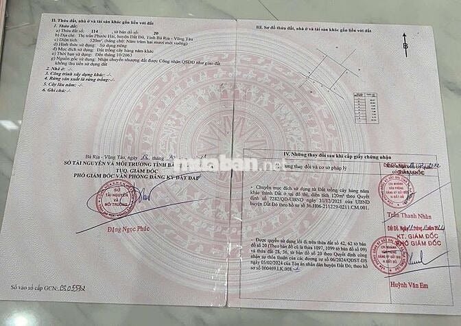 🔺ĐẤT NGHỈ DƯỠNG CÁCH QUẢNG TRƯỜNG PHƯỚC HẢI CHỈ 1,3KM

✅DT 520m2