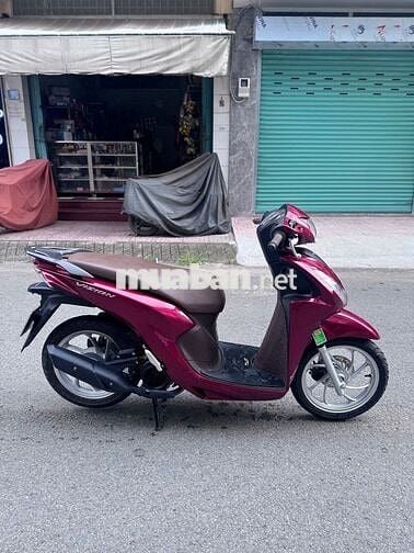 Xe máy Honda Vision Đỏ mận 2025 Smartkey