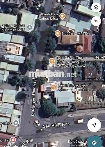 Mặt tiền Nguyễn Thành Phương,TP Biên Hoà,full thổ cư 69,3m2