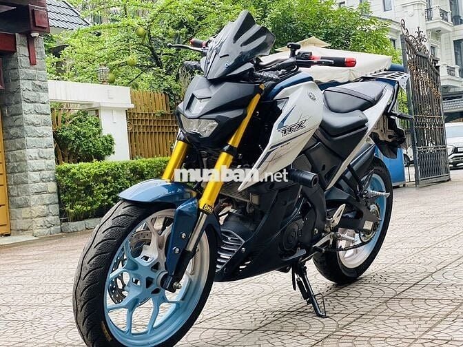 Xe máy Yamaha TFX màu Xanh, Trắng, Đen