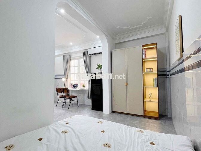 CHO THUÊ 1PN-STUDIO FULL NỘI THẤT NGAY ĐH VĂN LANG 3GẦN PHẠM VĂN ĐỒNG