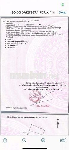 🌈Chủ gủi mặt tiền kinh doanh Dương Bạch Mai xã Long Điền TP. HCM