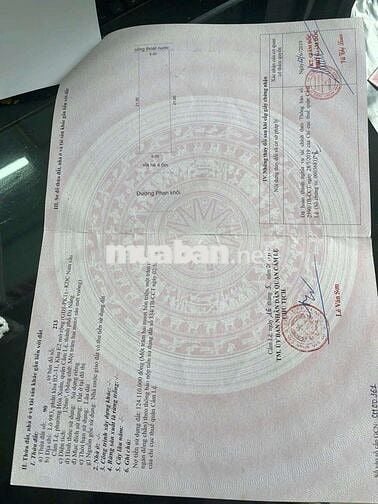 Đất sổ đỏ hiếm có ngang 6m diện tích 126m² đường Phan Khôi, Hòa Xuân