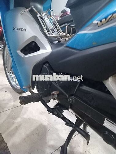 Xe máy Honda Wave màu xanh