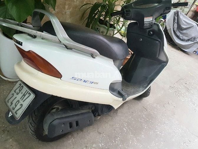 🚨 Bán xe Spacy Nhật nguyên bản – màu trắng đẹp, máy êm ru, biển 29H, 