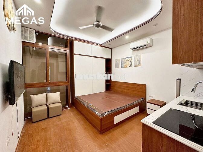 CĂN HỘ STUDIO ĐẦY ĐỦ NỘI THẤT NGAY THỤY KHUÊ - VÕNG THỊ OTO ĐỖ CỬA