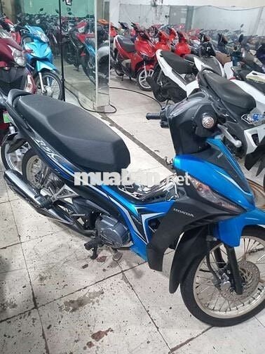 Xe máy Honda RSX FI màu xanh đen