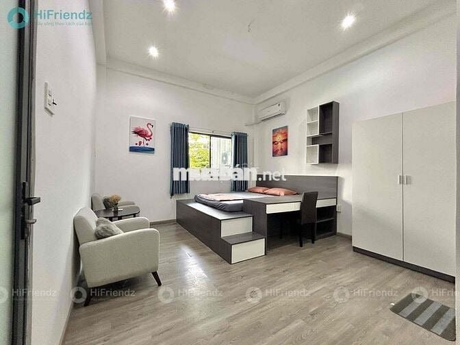 STUDIO FULL NỘI THẤT SIÊU SANG NGAY SÂN BAY THUẬN TIỆN ĐI CÁC QUẬN