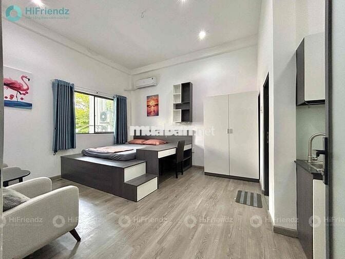 STUDIO FULL NỘI THẤT SIÊU SANG NGAY SÂN BAY THUẬN TIỆN ĐI CÁC QUẬN