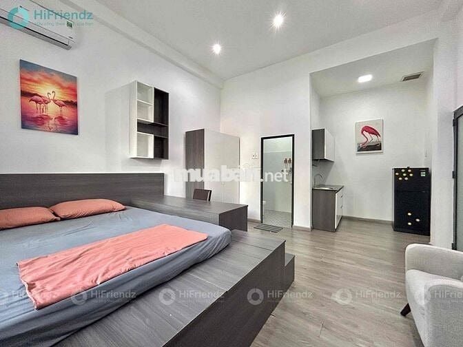 STUDIO FULL NỘI THẤT SIÊU SANG NGAY SÂN BAY THUẬN TIỆN ĐI CÁC QUẬN