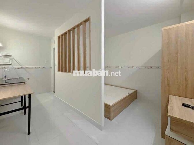 CHO THUÊ PHÒNG FULL NỘI THẤT TÁCH BẾP GẦN ĐẠI HỌC VĂN LANG GÒ VẤP