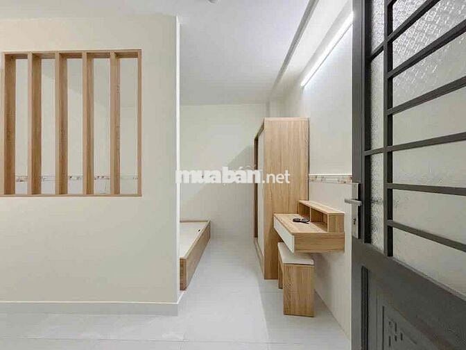 CHO THUÊ PHÒNG FULL NỘI THẤT TÁCH BẾP GẦN ĐẠI HỌC VĂN LANG GÒ VẤP