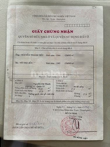 Nhà bán giá rẻ Nguyễn Chí Thanh nở hậu (2pn - 3wc) 3 tầng - Quận 10