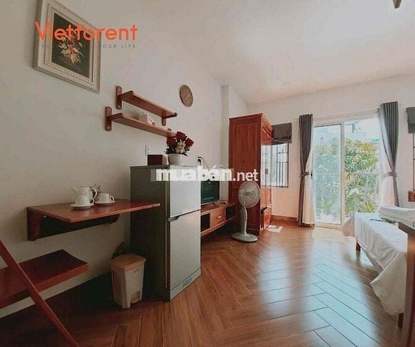 Cho thuê căn hộ Studio đầy đủ tiện nghi