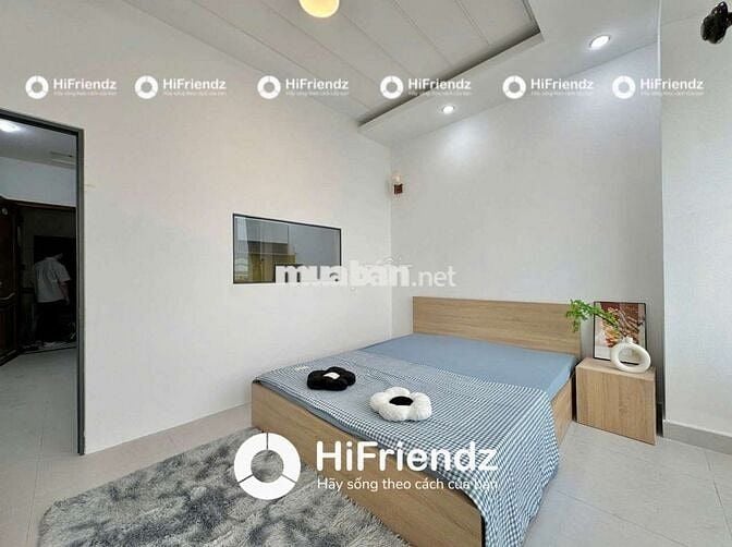 Căn hộ 1PN tách bếp. Full nội thất + máy giặt riêng. Ngay Lũy Bán Bích