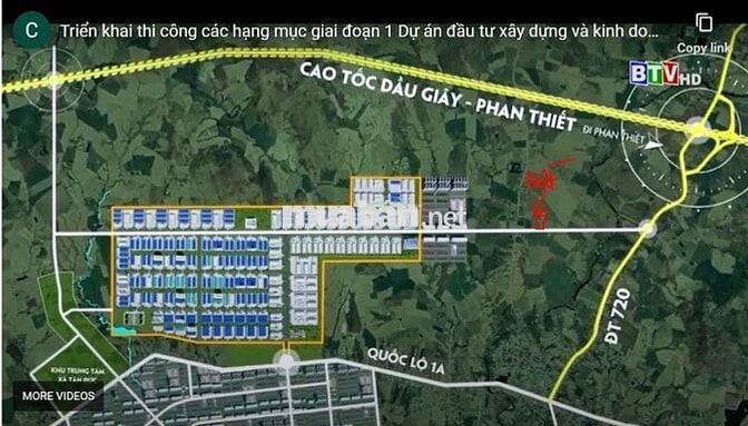 🌿 CẦN BÁN LÔ ĐẤT NGAY KHU CÔNG NGHIỆP TÂN ĐỨC – HÀM TÂN, BÌNH THUẬN 🌿