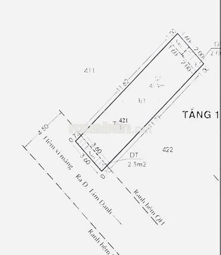 🏡 Bán đẹp, 3 tầng, hẻm 141 Tám Danh (3.6x13.4m) P4 Quận 8
