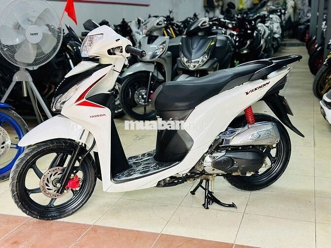 XE MÁY THỊNH PHÁT - HONDA VISION TRẮNG ĐỜI CHÓT