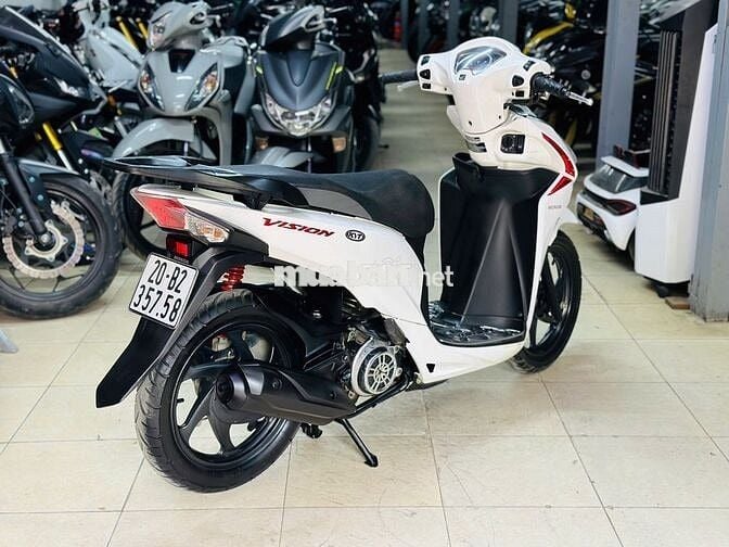 XE MÁY THỊNH PHÁT - HONDA VISION TRẮNG ĐỜI CHÓT