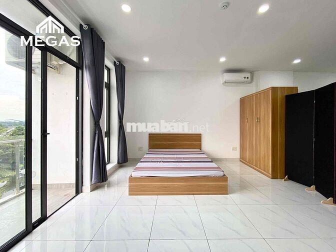 CHO THUÊ CĂN STUDIO 40M2 TÁCH BẾP BAN CÔNG NGAY CẦU KIỆU PHÚ NHUẬN