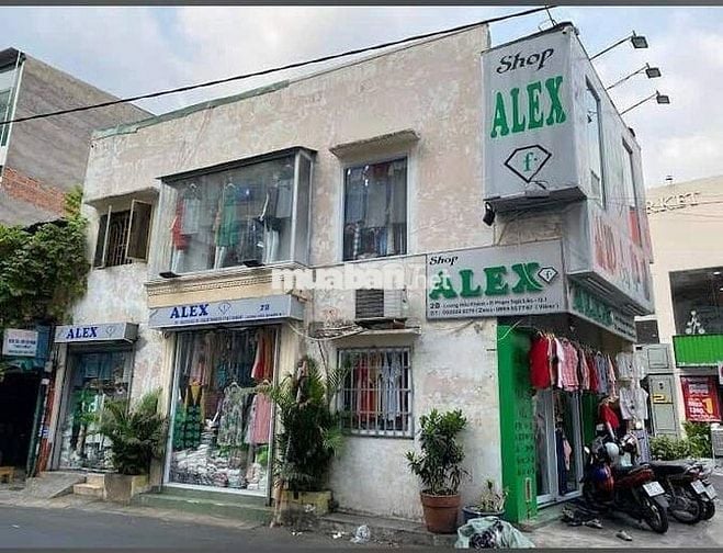 BÁN GẤP NHÀ GÓC MŨI TÀU 2 MẶT TIỀN - 4x10m - Phường PHẠM NGŨ LÃO Q.1